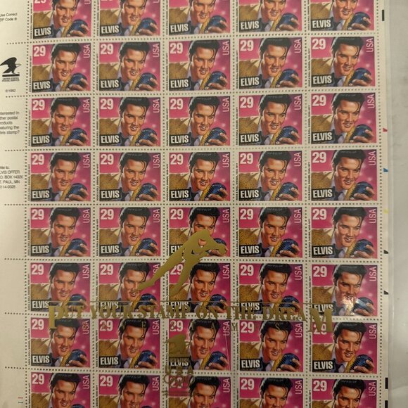 Elvis Stamp Collection - Picture 1 of 16